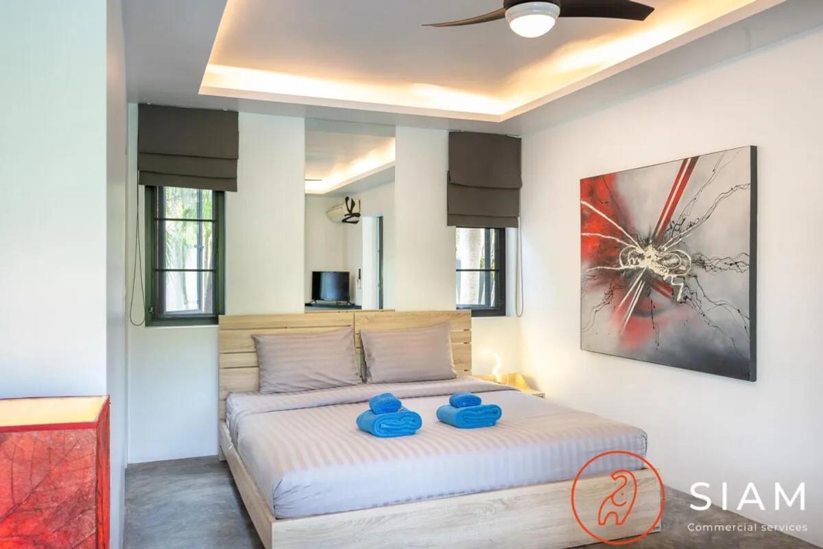 Villa Zendo 4Br - 12M Privatepool - Walk To Beach Mae Nam Bagian luar foto
